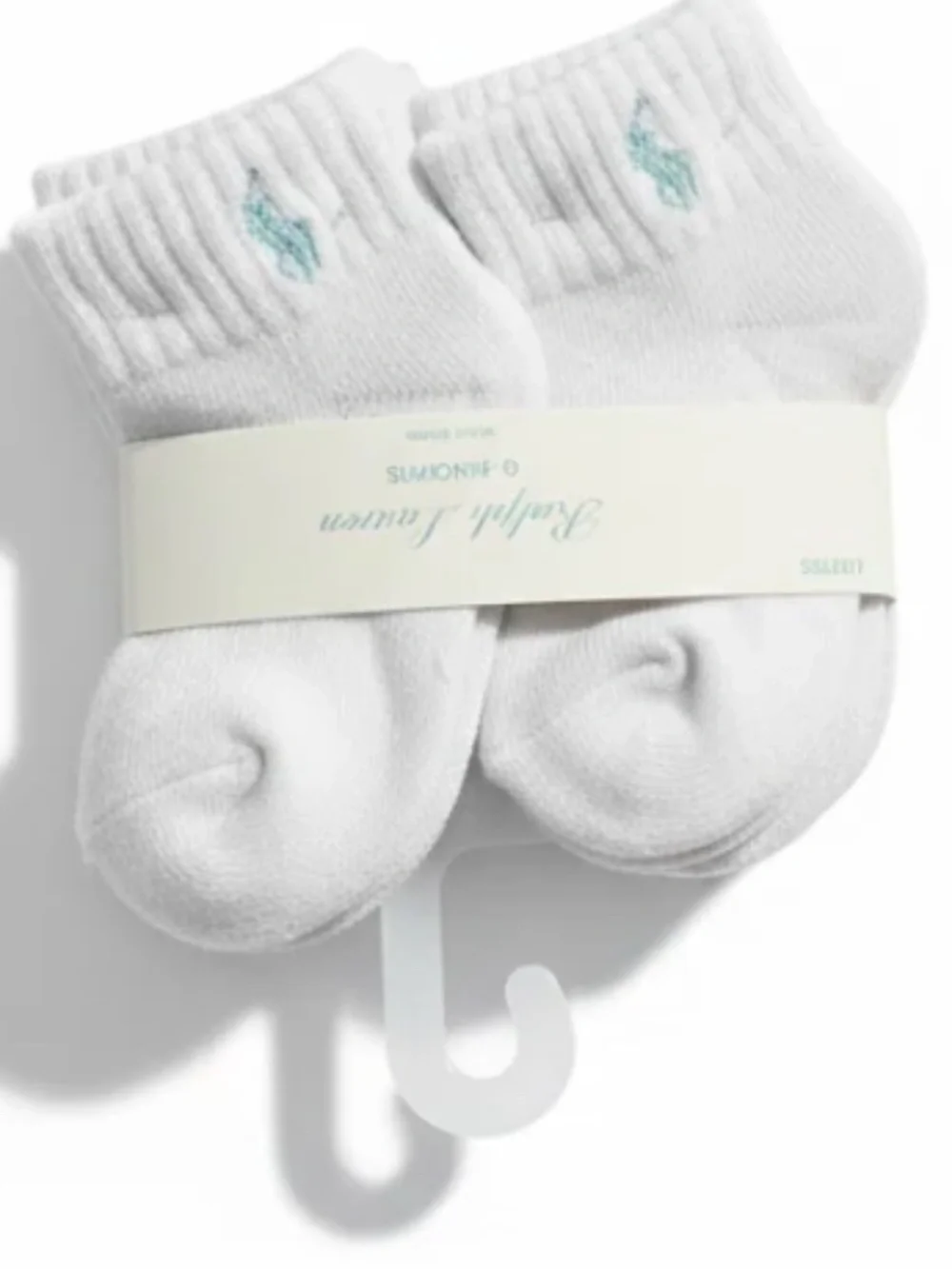 Polo Ralph Lauren Baby Boys Sport Quarter Socks - 6 Pack (18-24M) NWT